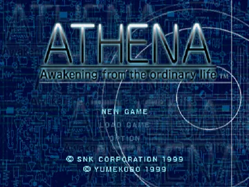 Athena - Awakening from the Ordinary Life (JP) screen shot title